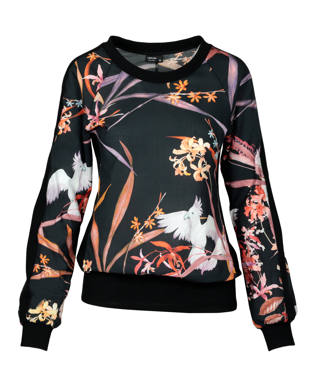 BLUSE ART aus Bio Baumwolle