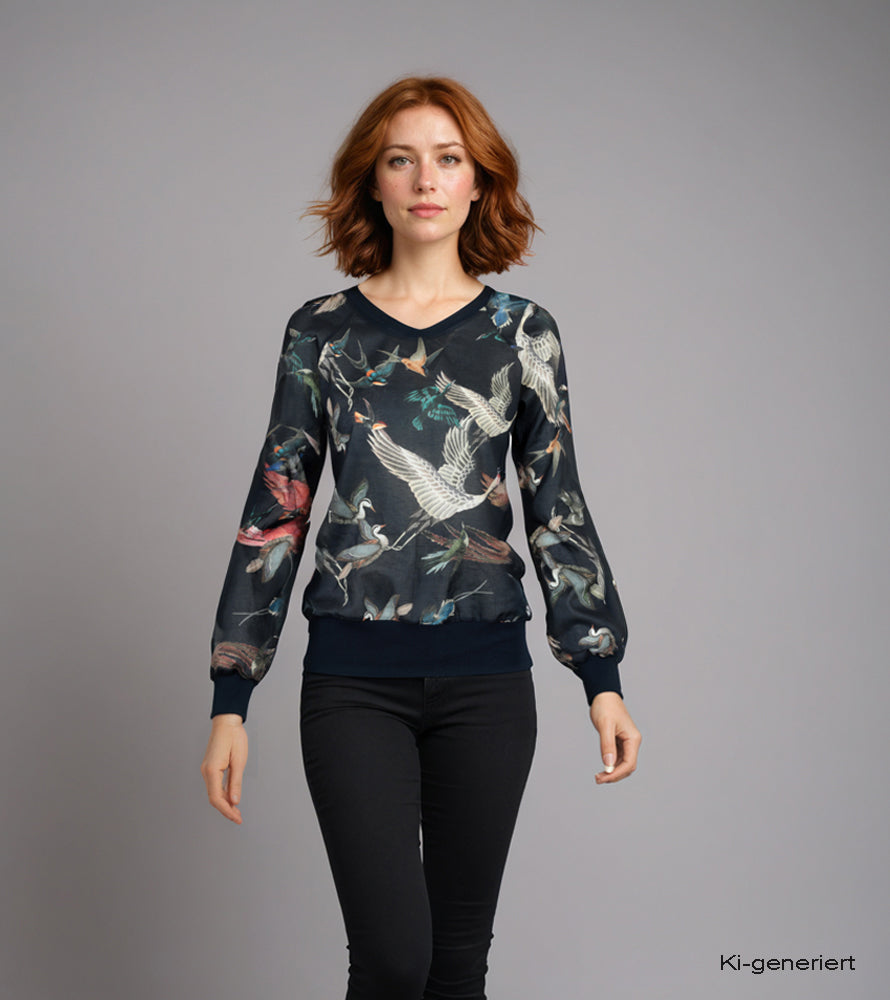 Bluse Sookybird aus Bio Baumwolle