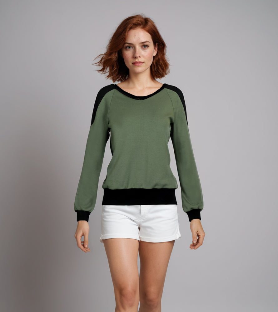 Pullover aus Kapok & Tencel