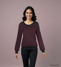 Sweatshirt mit Dekorativem Einsatz