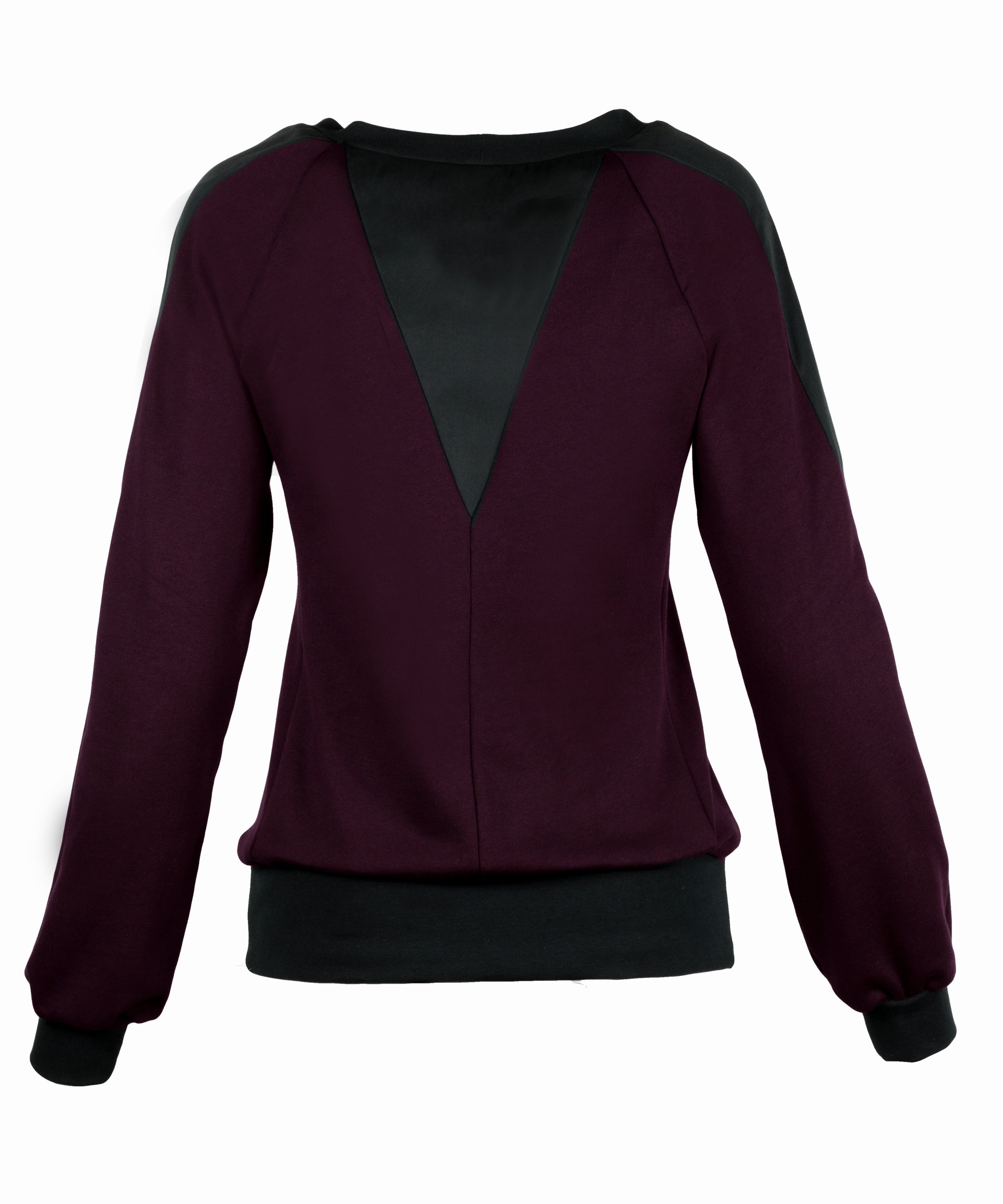 Sweatshirt mit Dekorativem Einsatz