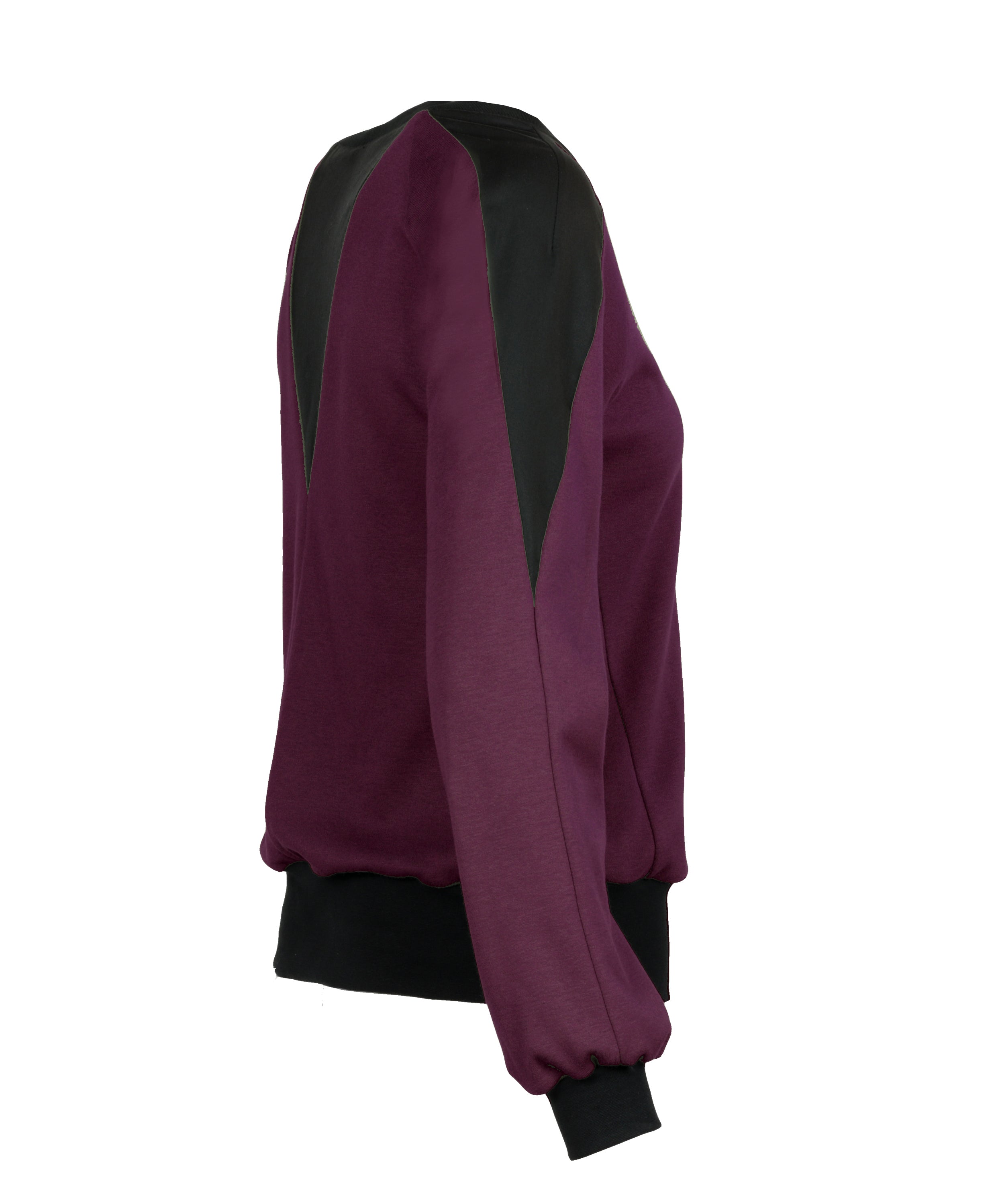 Sweatshirt mit Dekorativem Einsatz